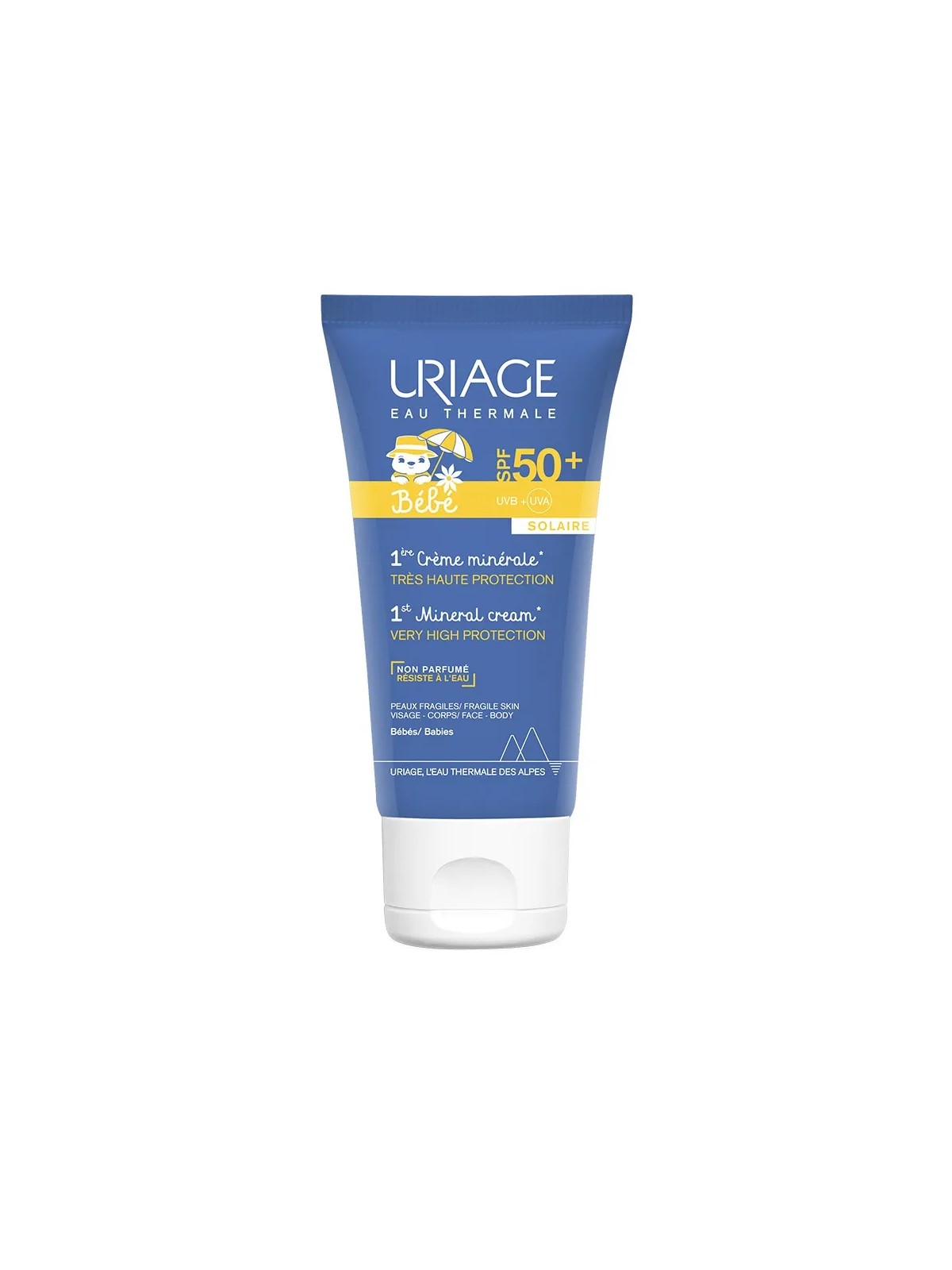 Uriage 1ers Soins Bébé 1ère Crème Minérale SPF50+ 50ml