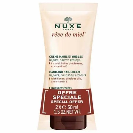 Nuxe Reve De Miel Creme Mains Et Ongles 2x50 ml