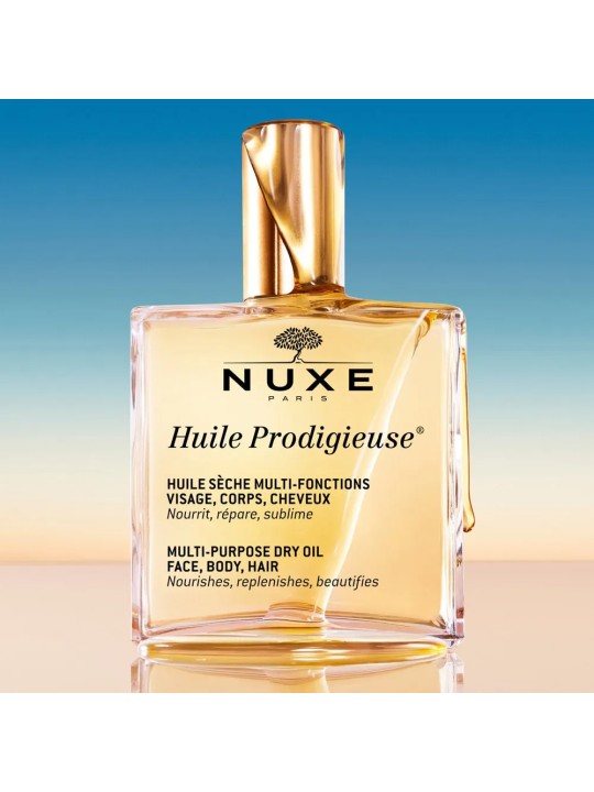 Nuxe Huile Prodigieuse Huile Seche Multi-fonctions Visage Corps Et Cheveux 50ml