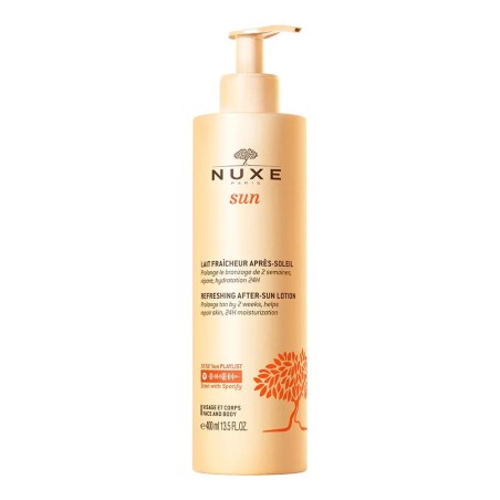 Nuxe Sun Lait Fraicheur Apres-soleil Visage Et Corps 400ml