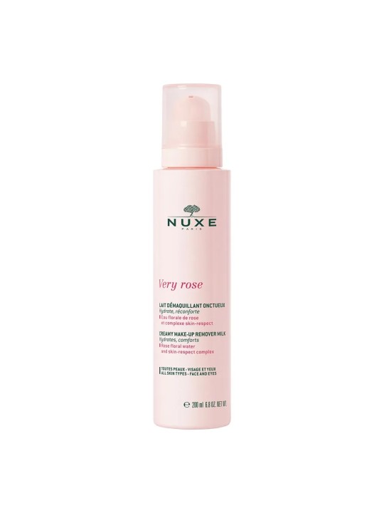 Nuxe Very rose Lait Demaquillant Onctueux 200ml