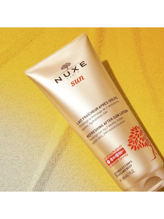 Nuxe Sun Lait Fraicheur Après-soleil Visage Et Corps 200ml