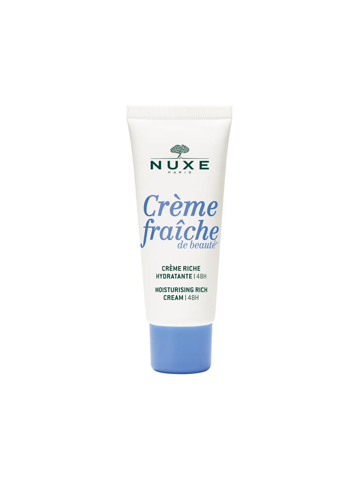 Nuxe Creme Fraîche De Beaute Creme Riche Hydratante 48h Peaux Seches A Tres Seches 30ml