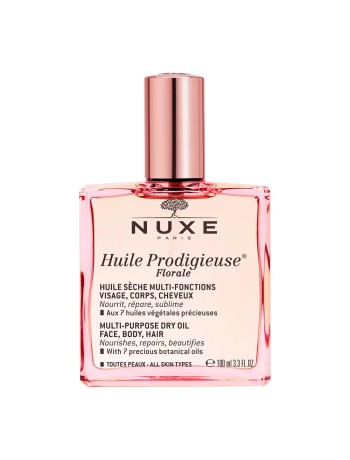 Nuxe Huile Prodigieuse Huile Seche Multi-fonctions Florale Visage Corps Et Cheveux 100ml