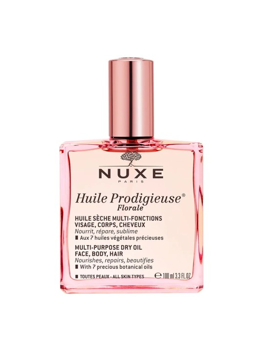 Nuxe Huile Prodigieuse Huile Seche Multi-fonctions Florale Visage Corps Et Cheveux 100ml