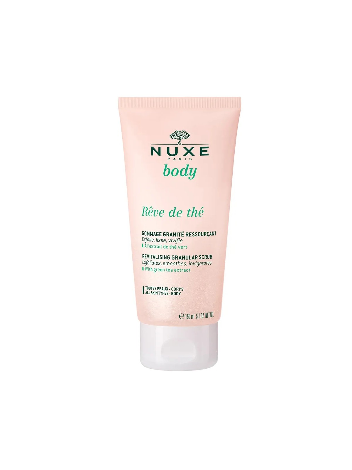 Nuxe Nuxe Body Rêve de thé® Gommage Granité Ressourçant 150ml