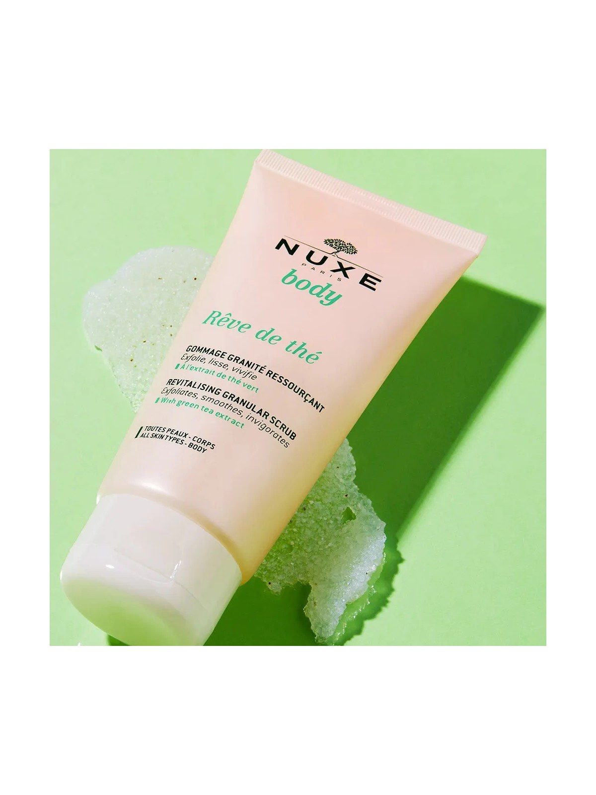 Nuxe Nuxe Body Rêve de thé® Gommage Granité Ressourçant 150ml