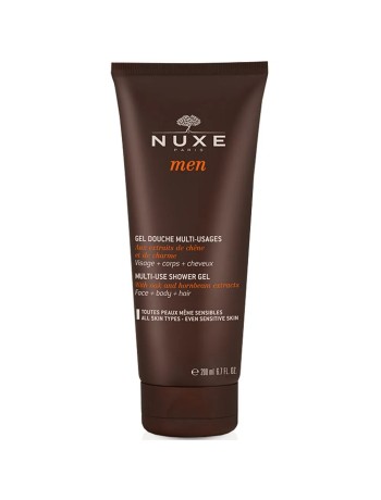 Nuxe Men Gel Douche Multi-usages Visage, Corps Et Cheveux 200ml