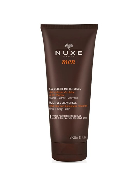 Nuxe Men Gel Douche Multi-usages Visage, Corps Et Cheveux 200ml