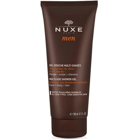 Nuxe Men Gel Douche Multi-usages Visage, Corps Et Cheveux 200ml