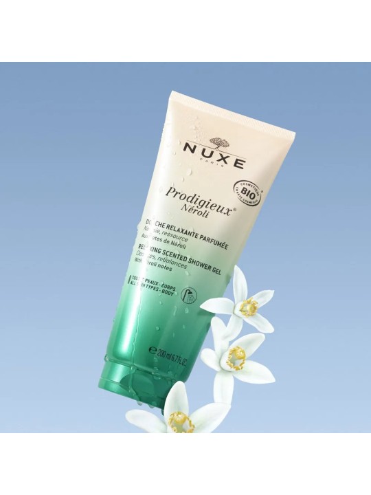 Nuxe Prodigieux® Douche Relaxante Néroli Bio 200ml