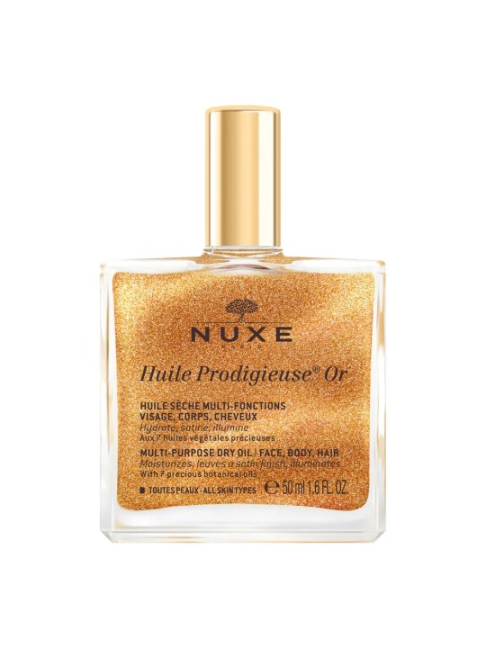 Nuxe Huile Prodigieuse Huile Or Visage Corps Et Cheveux 50ml