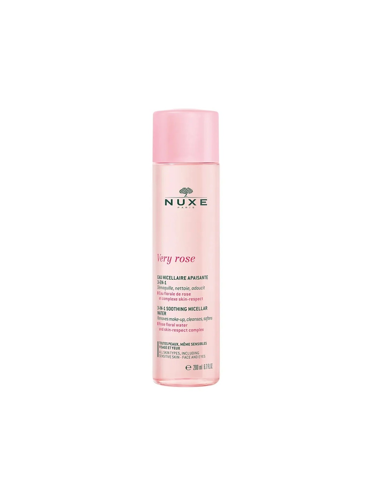 Nuxe Very rose Eau Micellaire Apaisante 3En1 200ml