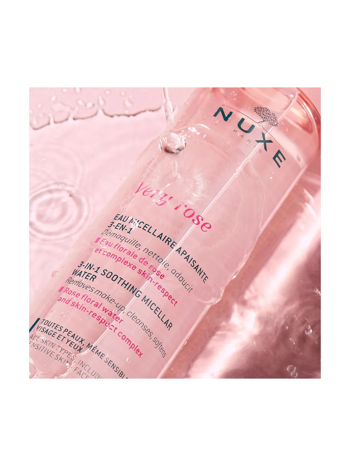 Nuxe Very rose Eau Micellaire Apaisante 3En1 200ml