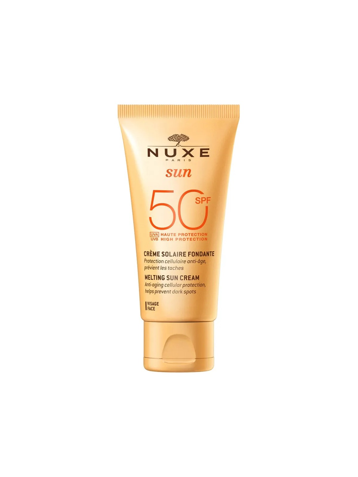 Nuxe Sun Creme Fondante Haute Protection Visage Spf50 50ml