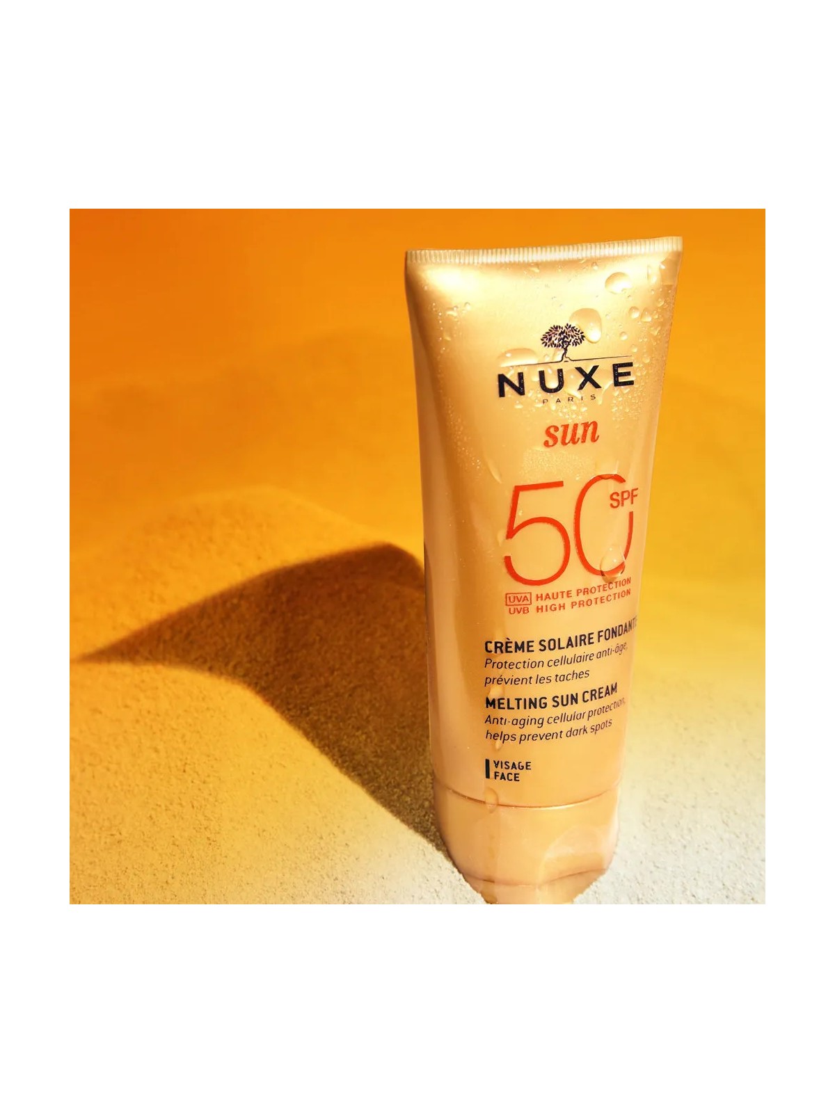 Nuxe Sun Creme Fondante Haute Protection Visage Spf50 50ml