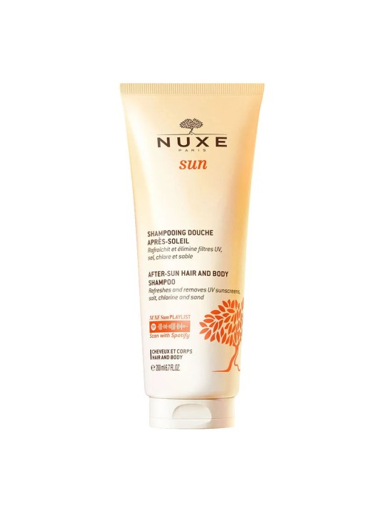 Nuxe Sun Shampooing Douche Hydratant Apres-soleil Corps Et Cheveux 200ml