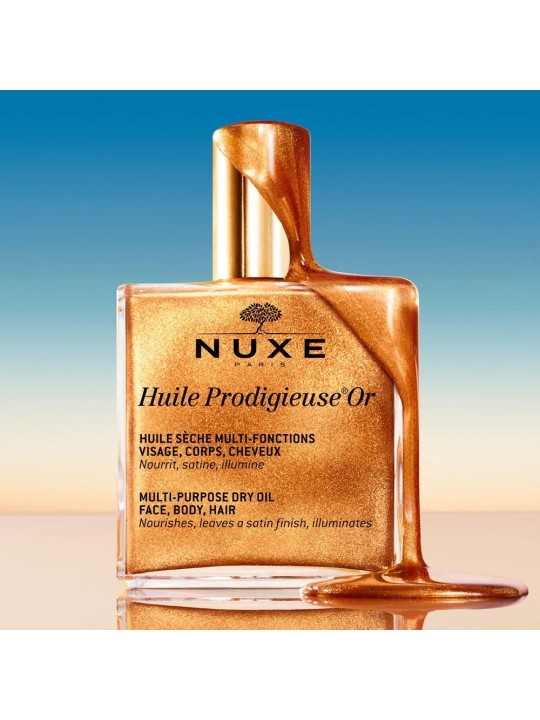 Nuxe Huile Prodigieuse Huile Or Visage Corps Et Cheveux 100ml