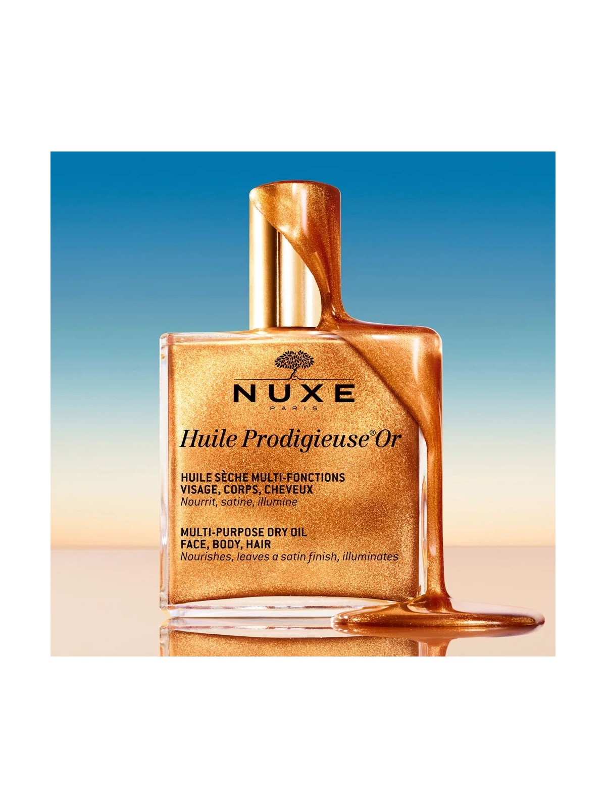 Nuxe Huile Prodigieuse Huile Or Visage Corps Et Cheveux 100ml