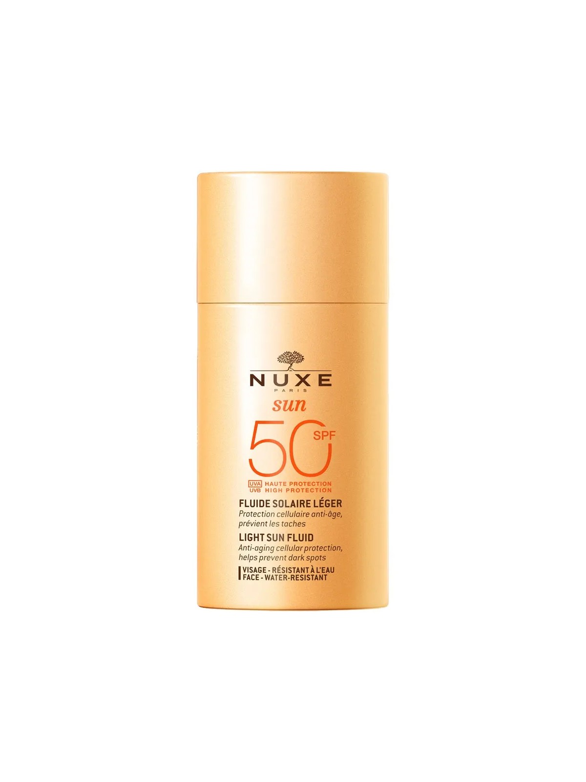 Nuxe Sun Fluide Leger Haute Protection Spf50 Peaux Normales A Mixtes 50ml