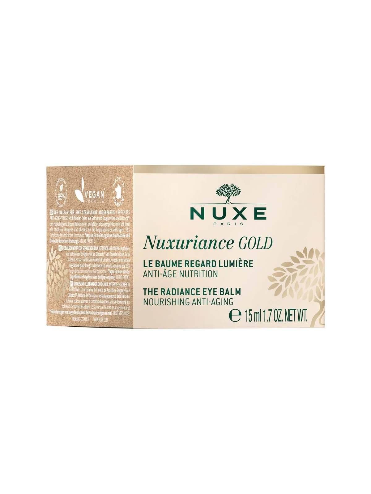 Nuxe Nuxuriance Gold Baume Regard Lumière 15ml