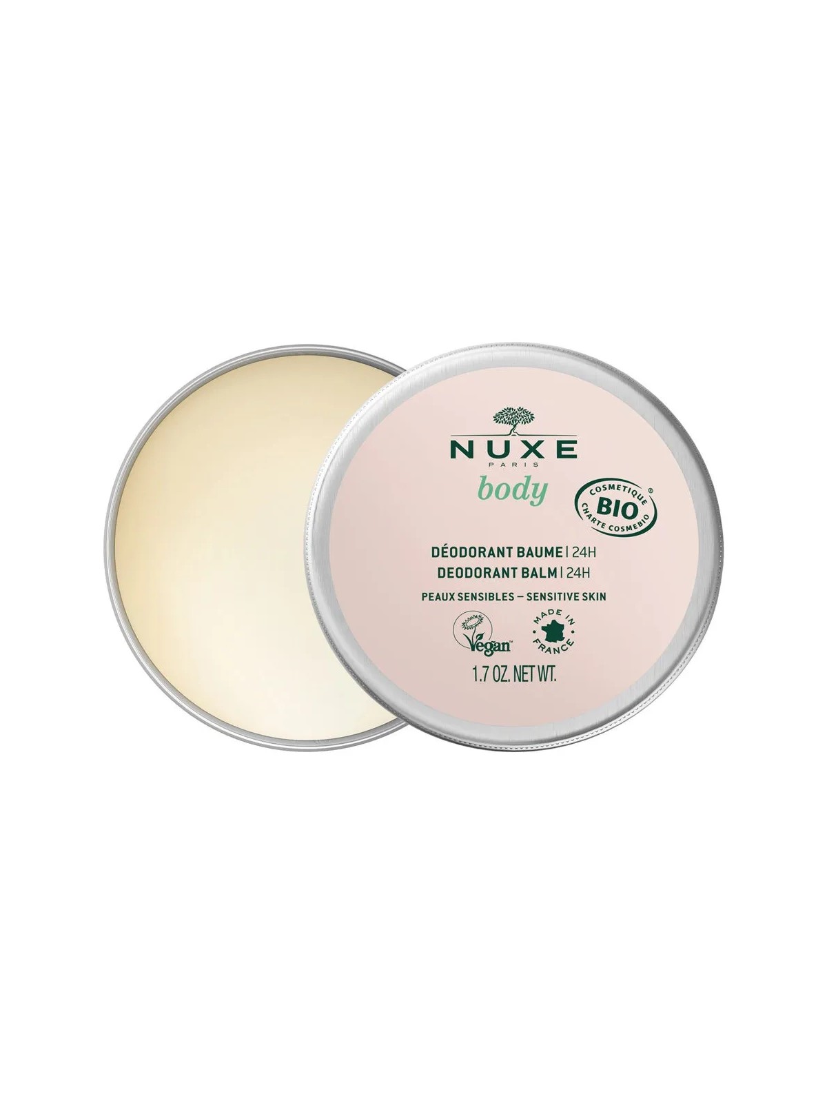 Nuxe Body Déodorant Baume Bio 24H 50g