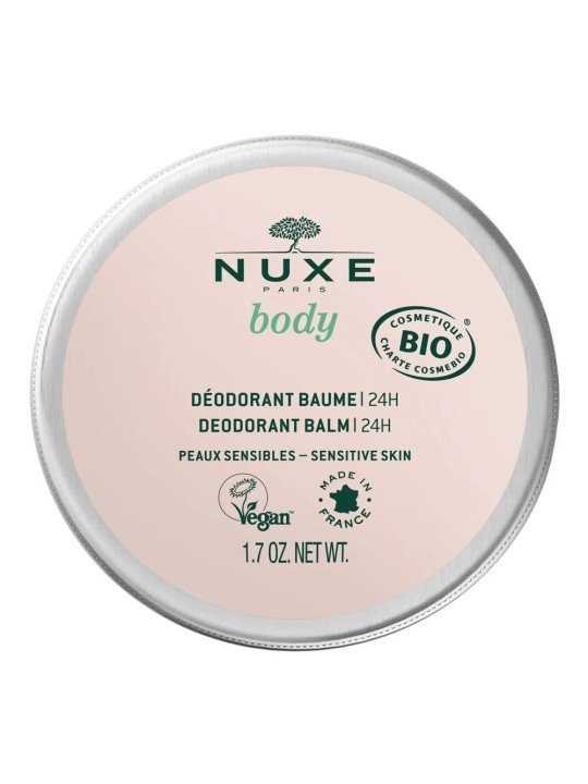 Nuxe Body Déodorant Baume Bio 24H 50g