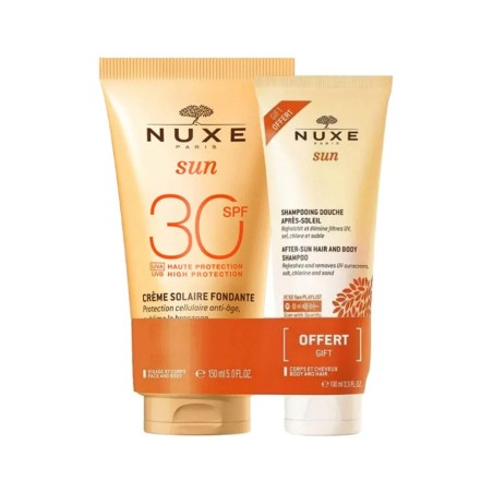 Nuxe Sun Lait Fondant SPF30 + Shampooing Douche Offert