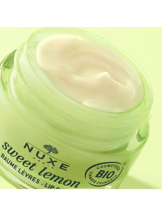 Nuxe Sweet Lemon Baume à Lèvres Bio 15g