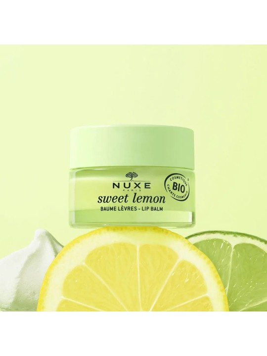 Nuxe Sweet Lemon Baume à Lèvres Bio 15g