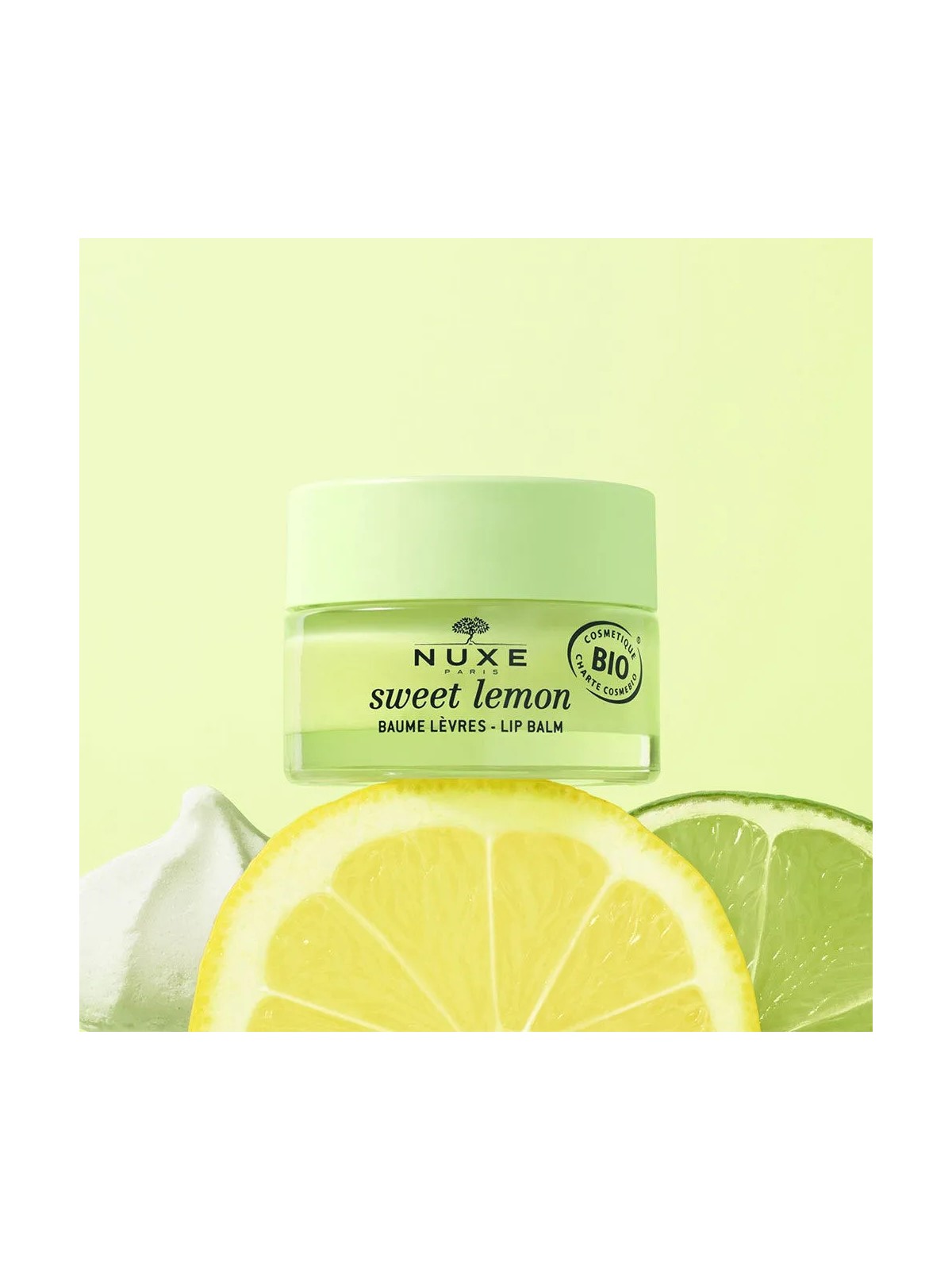 Nuxe Sweet Lemon Baume à Lèvres Bio 15g