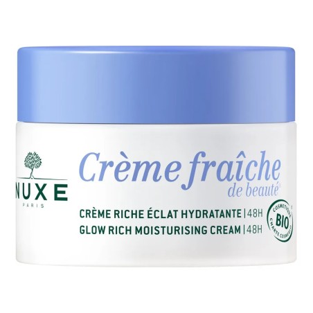 Nuxe Creme Fraîche De Beaute Crème Riche Hydratante Visage 48h Peaux Sèches 50ml