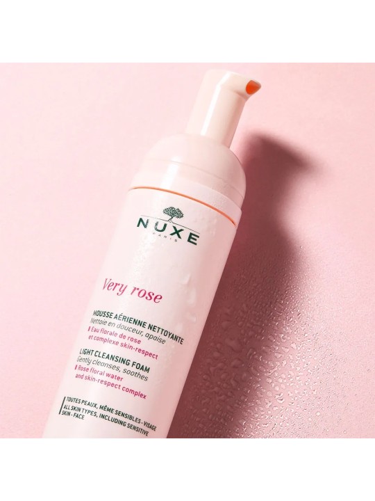 Nuxe Very rose Mousse Aerienne Nettoyante 150ml