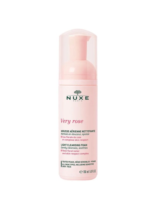 Nuxe Very rose Mousse Aerienne Nettoyante 150ml