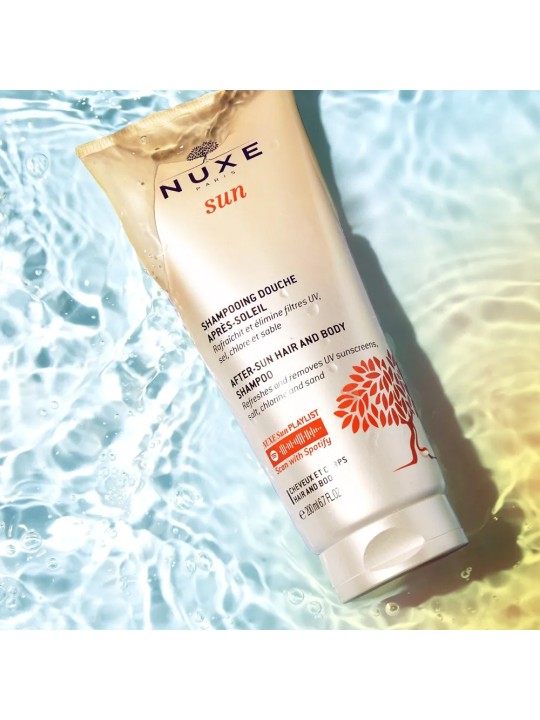 Nuxe Spray Fondant Spf50 Sun 150ml + Shampooing Douche Après-Soleil 100ml