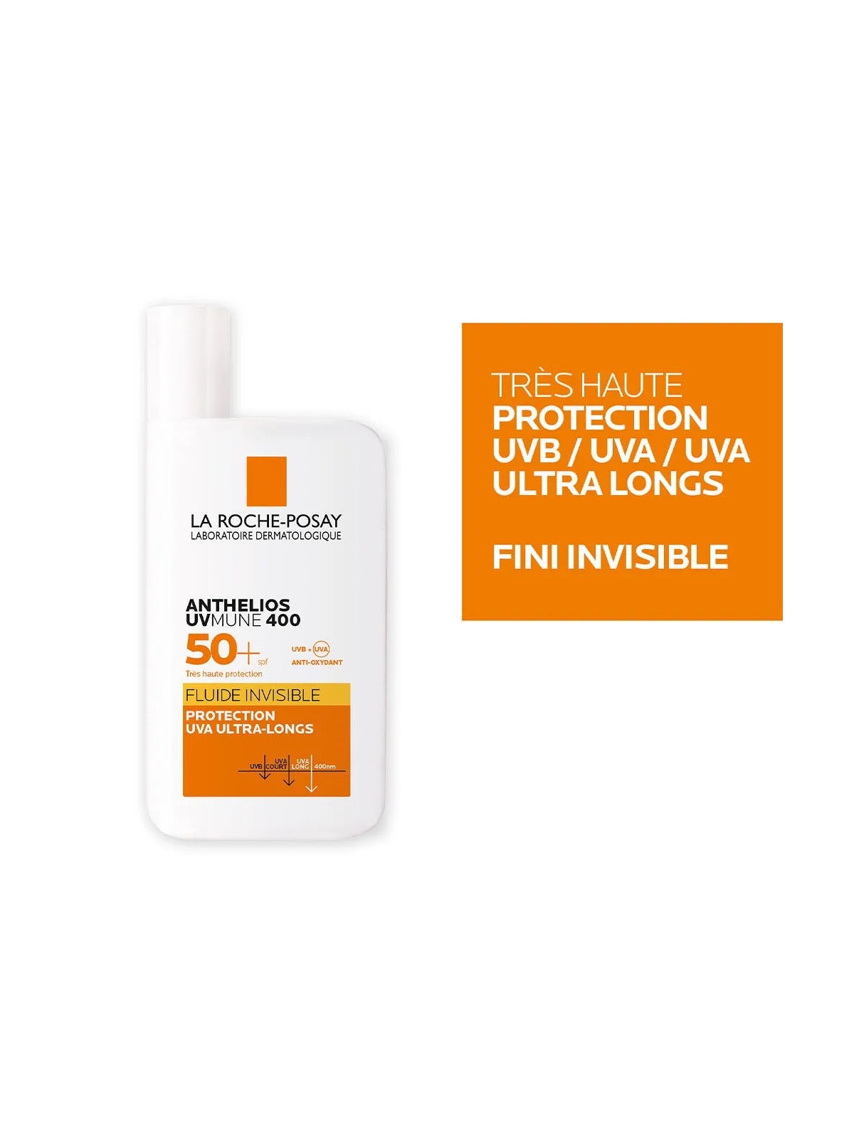 La Roche-Posay Anthelios Fluide Invisible Uvmune 400 Avec Parfum Spf50+ 50ml