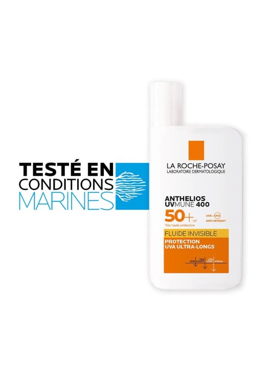 La Roche-Posay Anthelios Fluide Invisible Uvmune 400 Avec Parfum Spf50+ 50ml