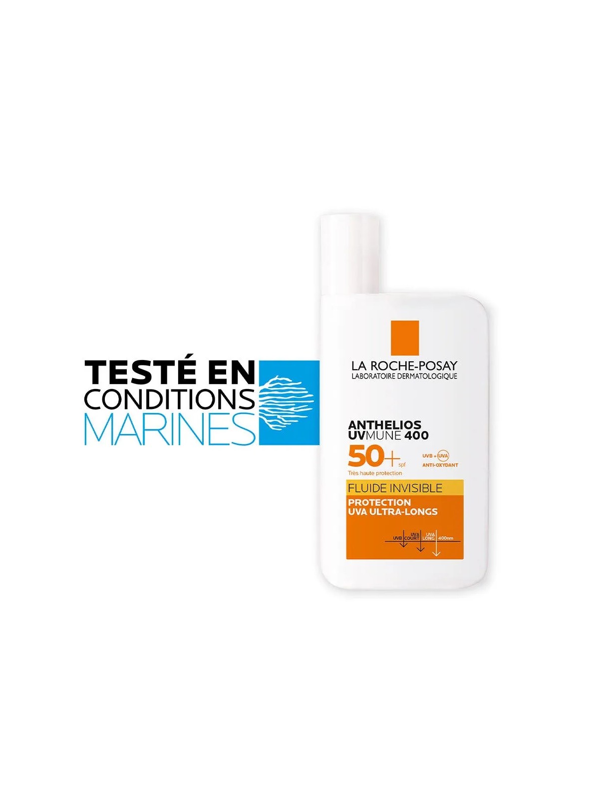 La Roche-Posay Anthelios Fluide Invisible Uvmune 400 Avec Parfum Spf50+ 50ml