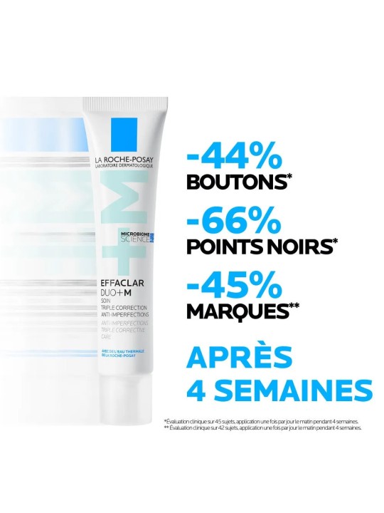 La Roche-Posay Effaclar Duo+M Soin Triple Correction Anti-Imperfections 40ml