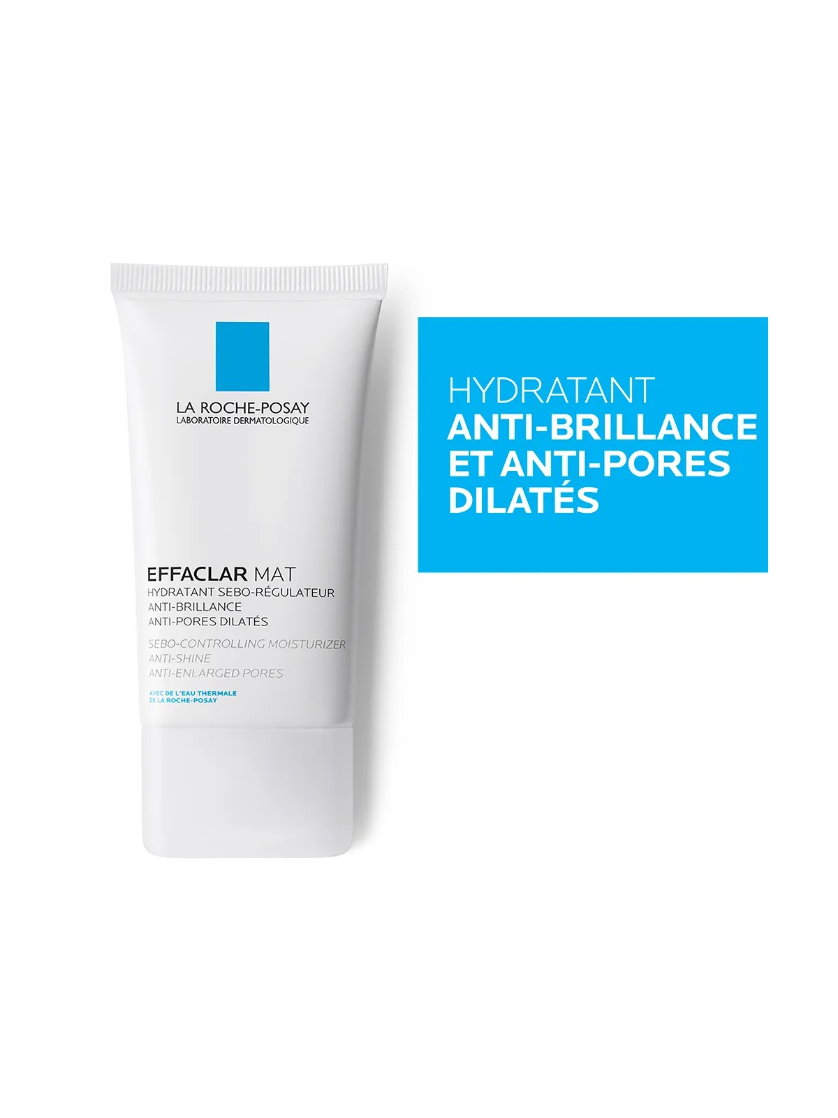 La Roche-Posay Effaclar Creme Hydratante Visage Mat Peau Grasse Tendance Acneique 40 ml