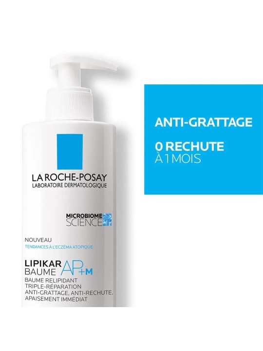 La Roche-Posay Lipikar Baume AP+m Peaux A Tendance Eczema Atopique 400ml