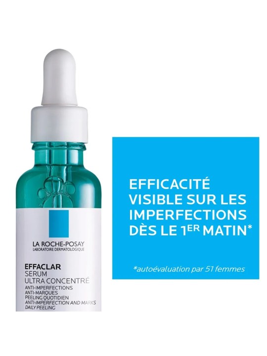 La Roche-Posay Effaclar Sérum visage anti imperfections Peaux tendance acnéique 30ml