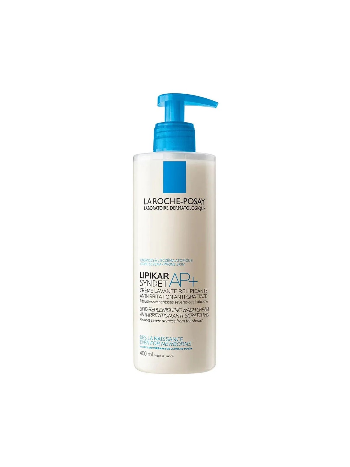 La Roche-Posay Lipikar Creme Lavante Syndet Ap+ Peaux Tendance Eczema Atopique 400ml