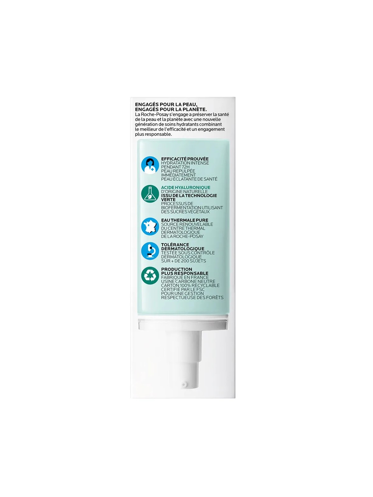 La Roche-Posay Hydraphase Crème Hydratante HA Légère 50ml