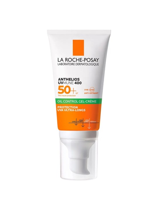 La Roche-Posay Anthelios UVMUNE 400 Gel Crème Oil Control SPF50+ Avec Parfum 50ml