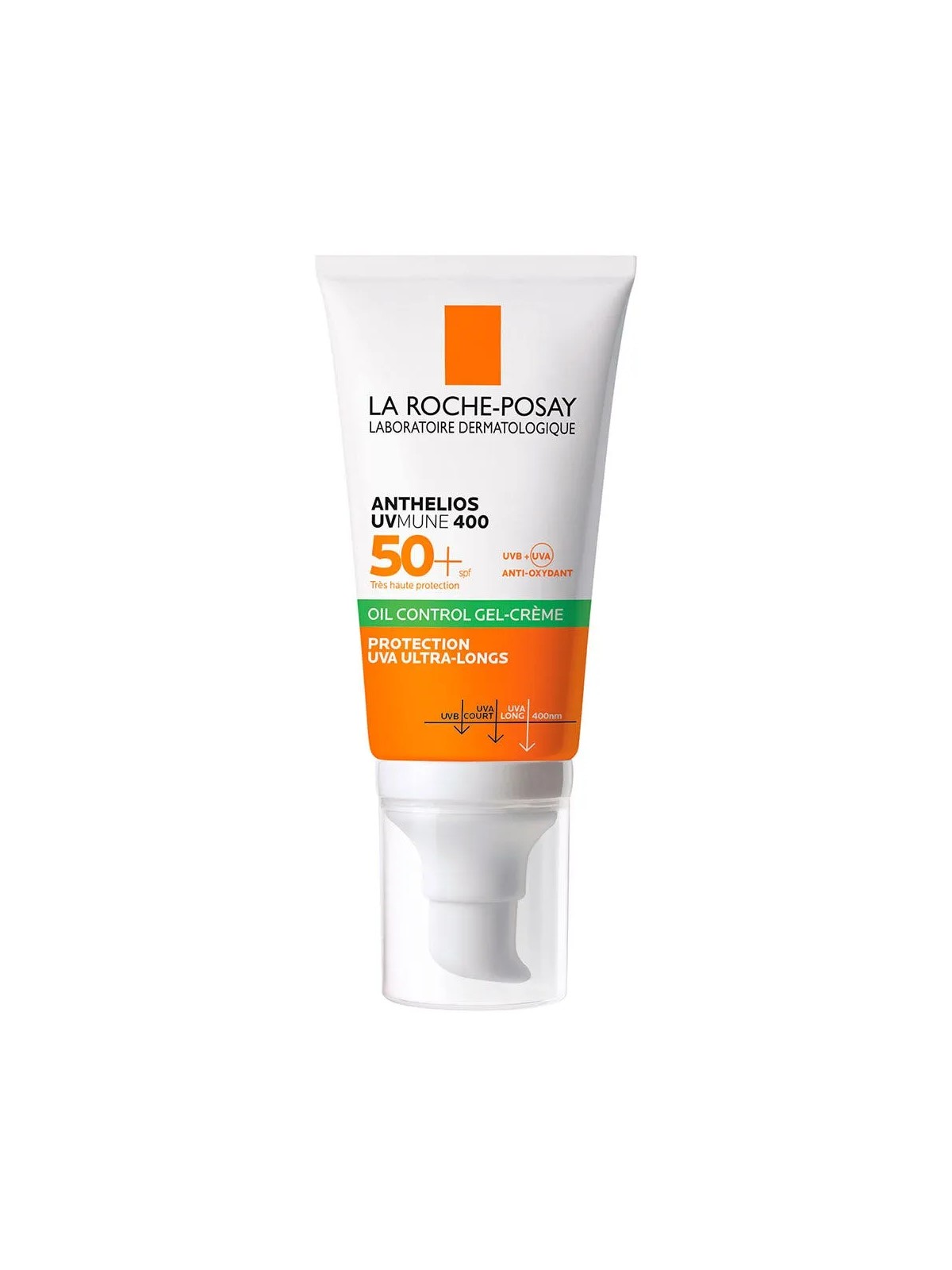 La Roche-Posay Anthelios UVMUNE 400 Gel Crème Oil Control SPF50+ Avec Parfum 50ml