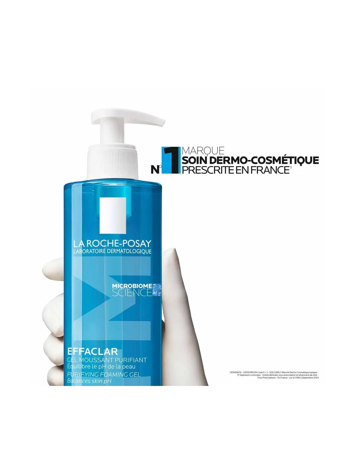 La Roche-Posay Effaclar Nettoyant Visage Gel Moussant Peaux Grasses Tendance Acneique 400ml