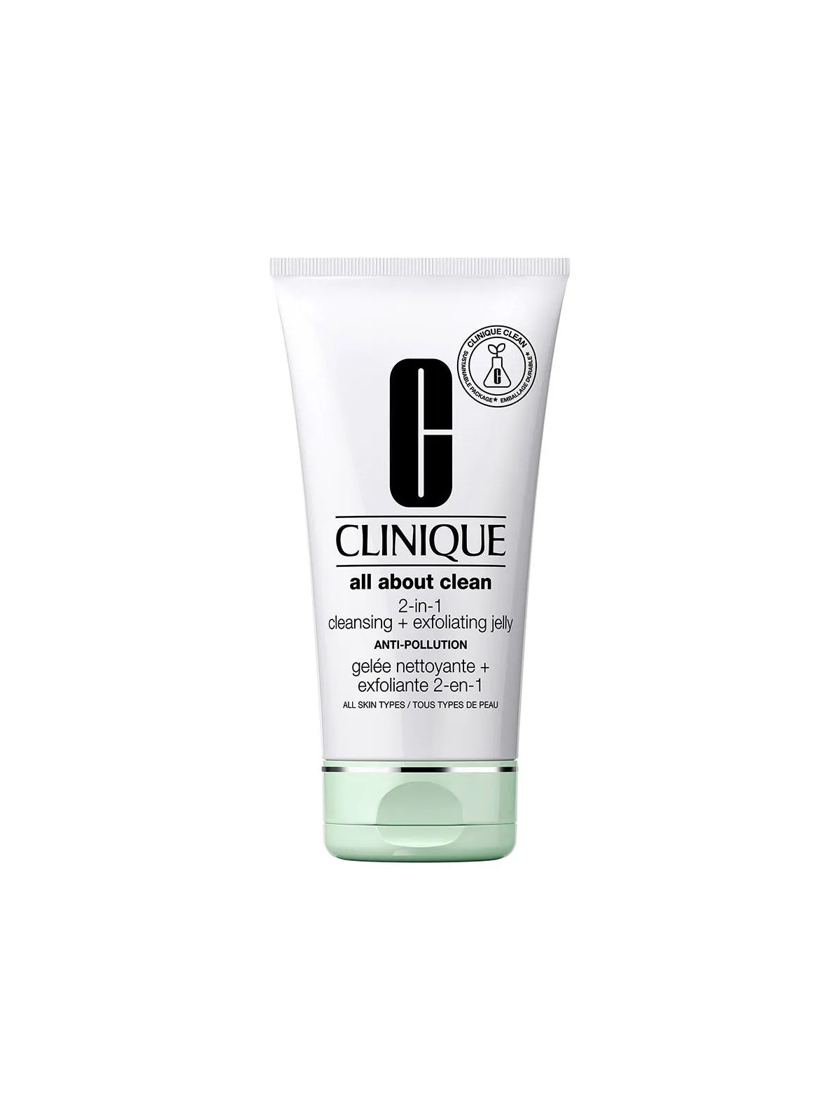 Clinique All About Clean Gelee Nettoyante + Exfoliante 2 en 1 150ml