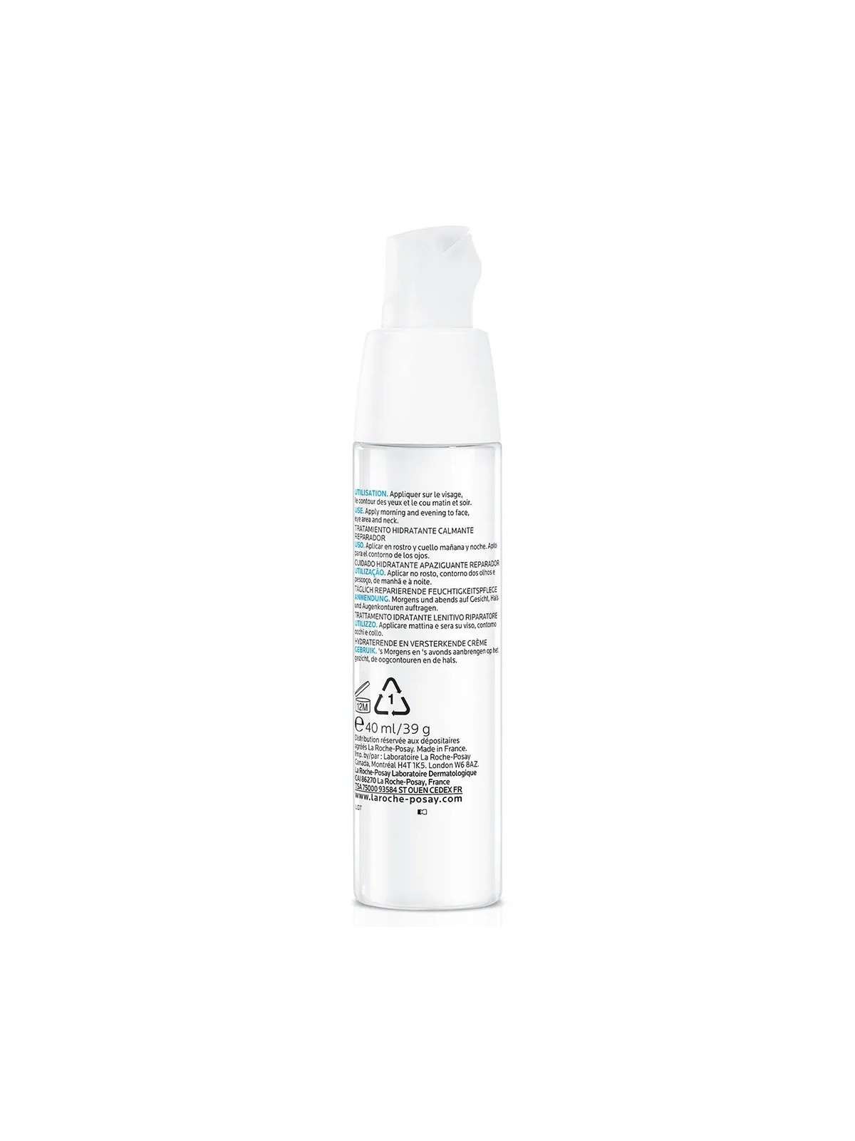 La Roche-Posay Toleriane Crème Dermallergo soin visage hydratation intense 48H 40ml