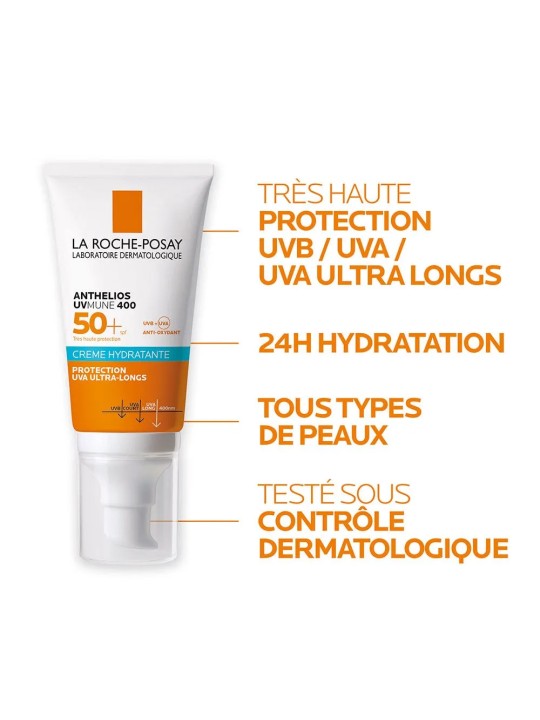 La Roche-Posay Anthelios Uvmune 400 Crème avec Parfum SPF50+ 50ml